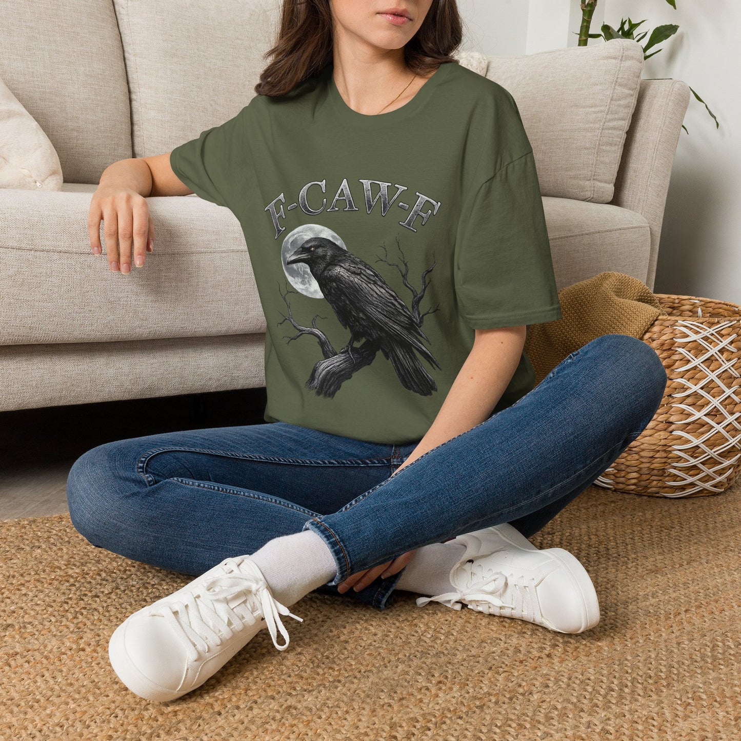 Raven 'F-CAW-F' Graphic Tee