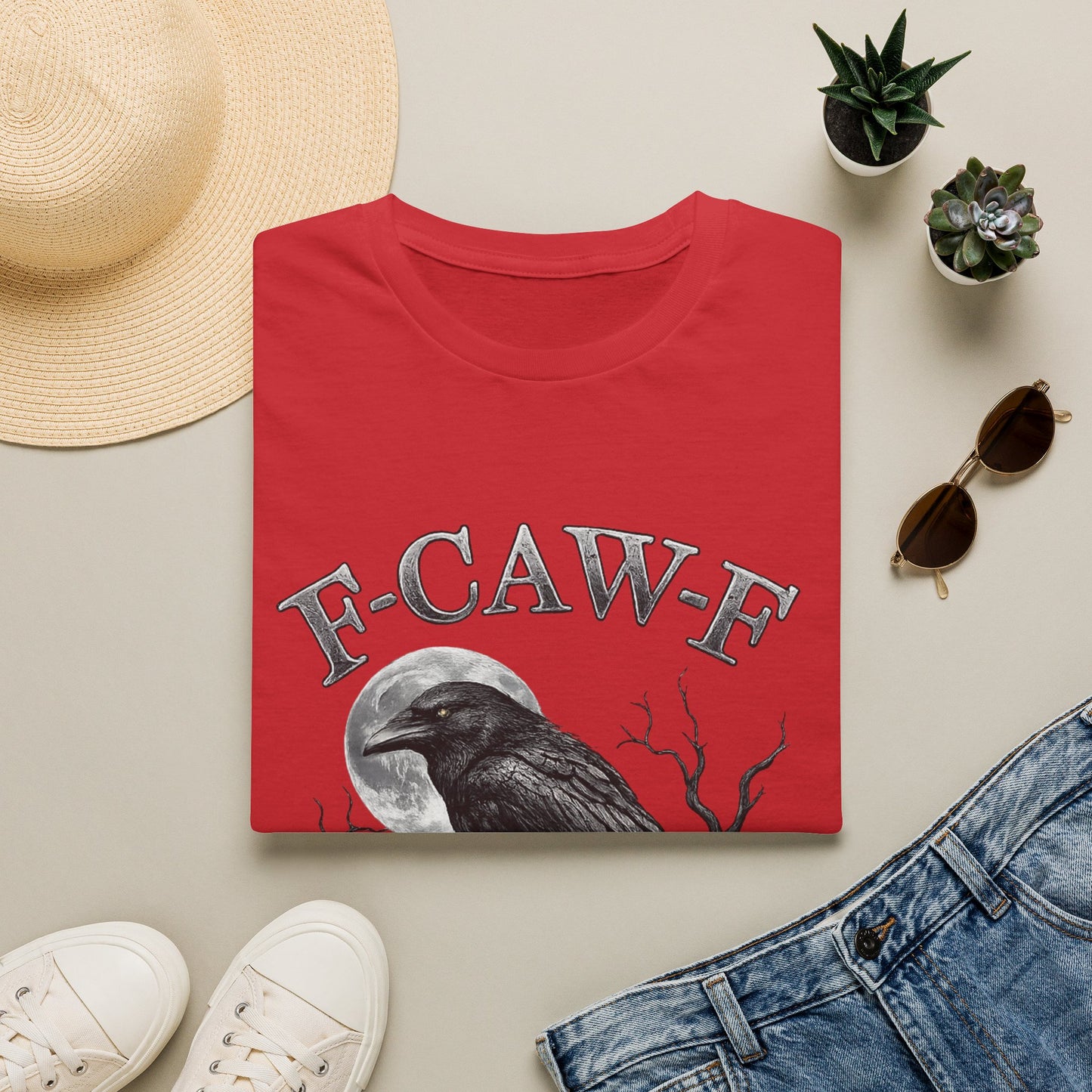 Raven 'F-CAW-F' Graphic Tee