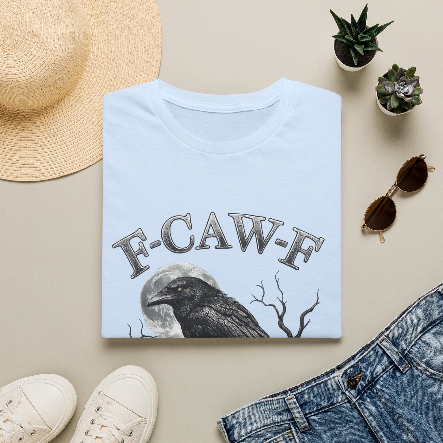 Raven 'F-CAW-F' Graphic Tee