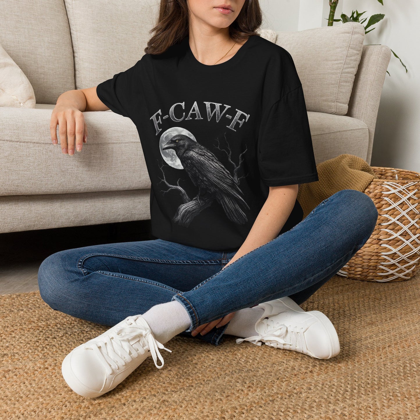 Raven 'F-CAW-F' Graphic Tee