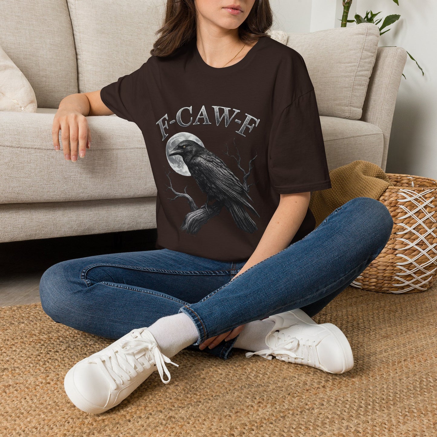 Raven 'F-CAW-F' Graphic Tee